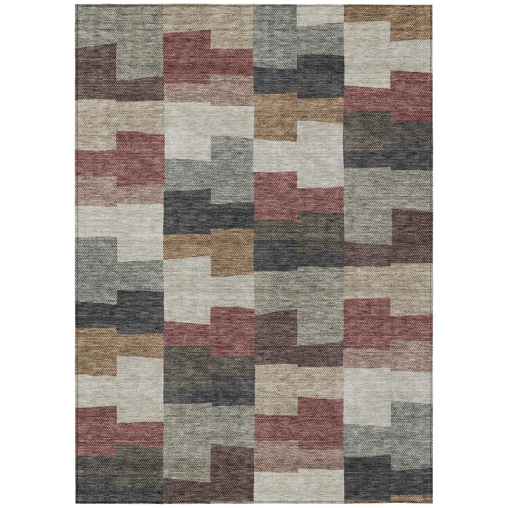 Chantille ACN659 Orange 5' x 7'6" Rug. Picture 1