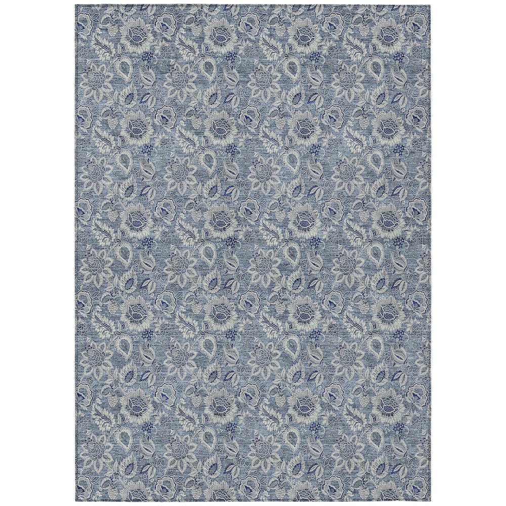 Chantille ACN661 Blue 5' x 7'6" Rug. Picture 1
