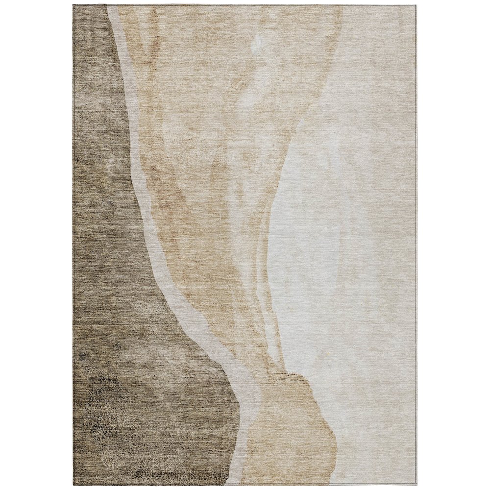 Chantille ACN667 Brown 5' x 7'6" Rug. Picture 1