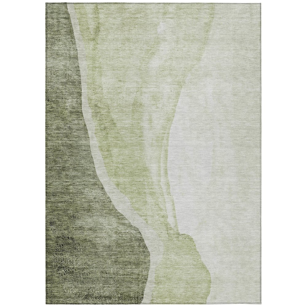 Chantille ACN667 Green 5' x 7'6" Rug. Picture 1