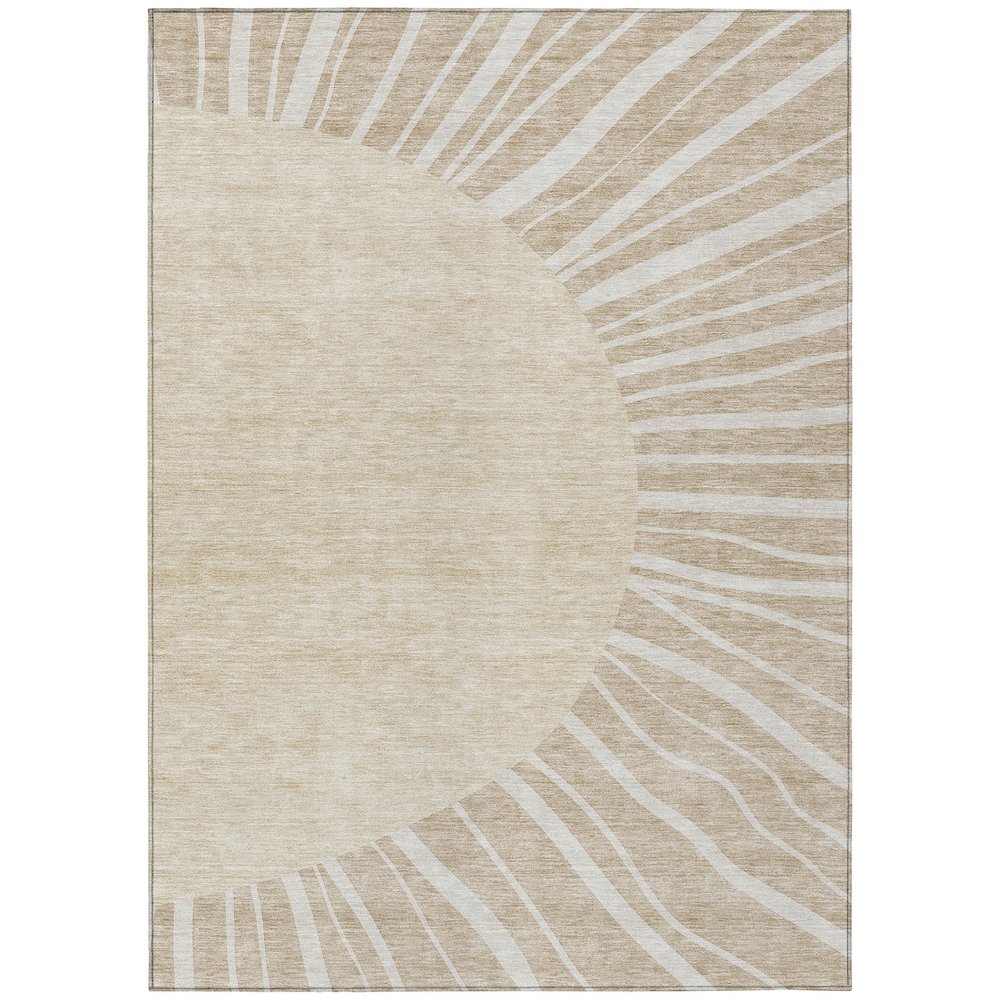 Chantille ACN668 Brown 5' x 7'6" Rug. Picture 1