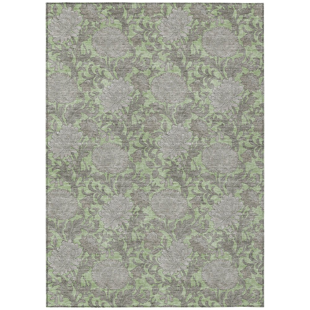 Chantille ACN677 Green 5' x 7'6" Rug. Picture 1