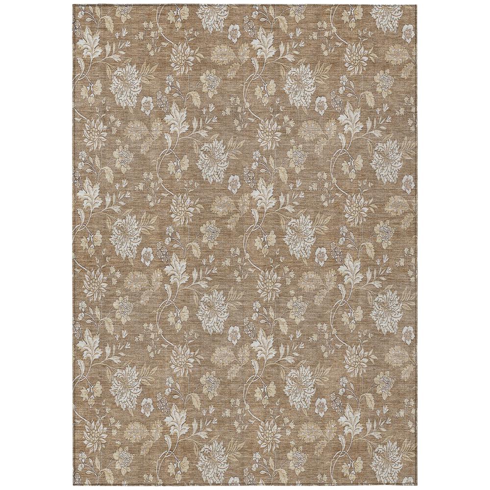 Chantille ACN681 Orange 5' x 7'6" Rug. Picture 1