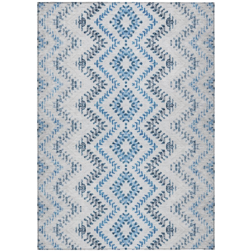 Chantille ACN684 Blue 5' x 7'6" Rug. Picture 1