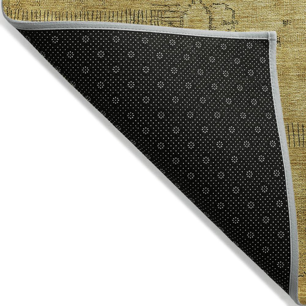 Chantille ACN685 Gold 2'6" x 3'10" Rug. Picture 2