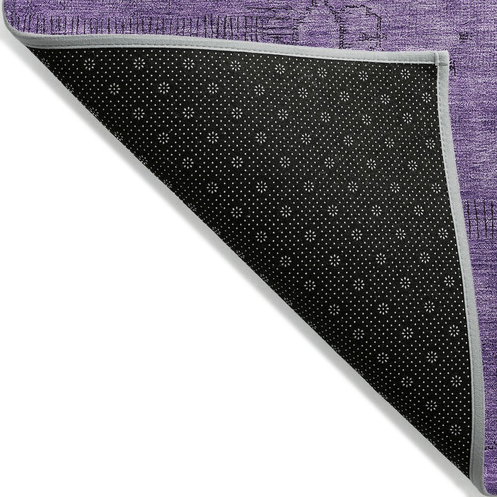 Chantille ACN685 Purple 2'6" x 3'10" Rug. Picture 2