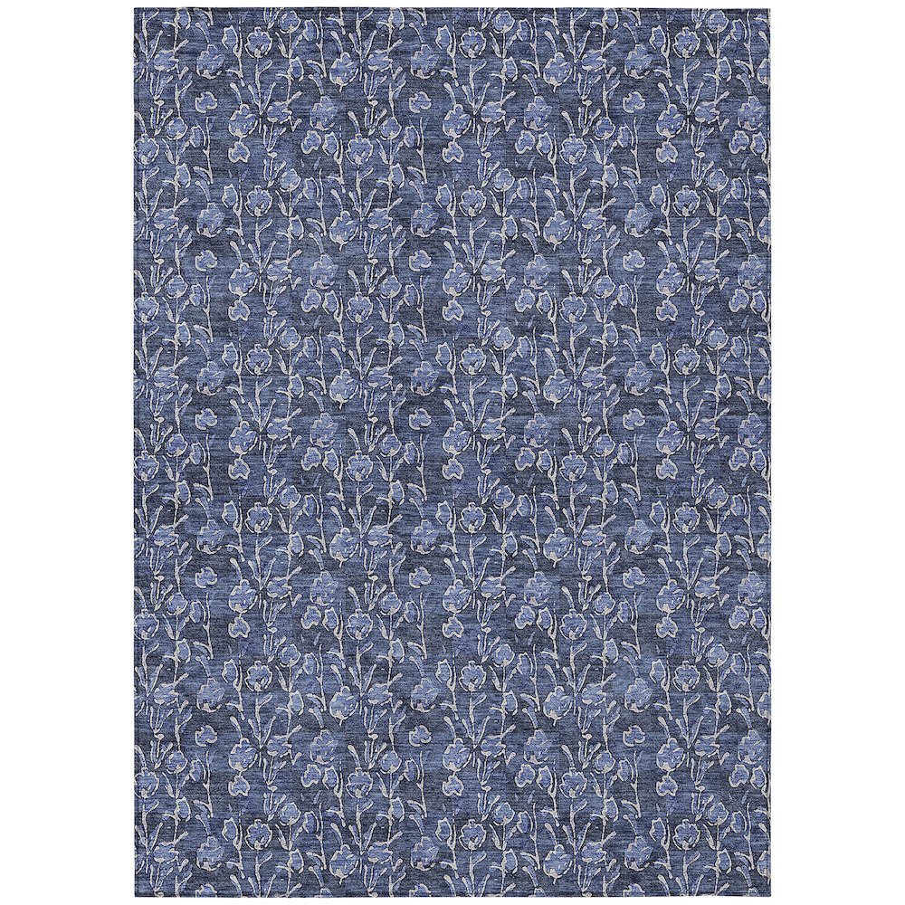 Chantille ACN692 Blue 5' x 7'6" Rug. Picture 1