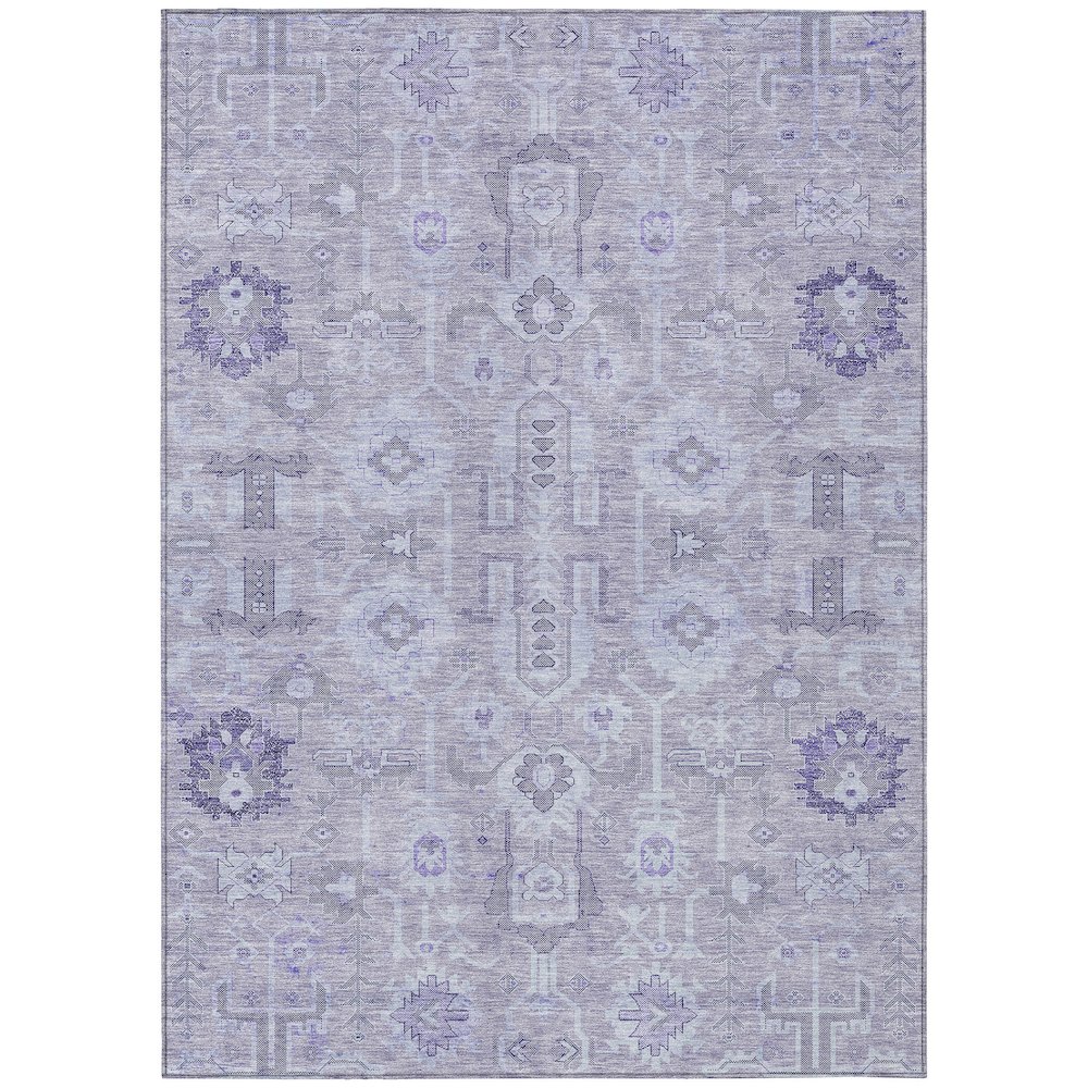 Chantille ACN697 Purple 5' x 7'6" Rug. Picture 1