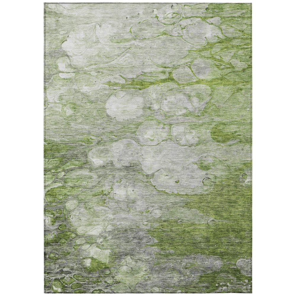 Chantille ACN698 Green 5' x 7'6" Rug. Picture 1