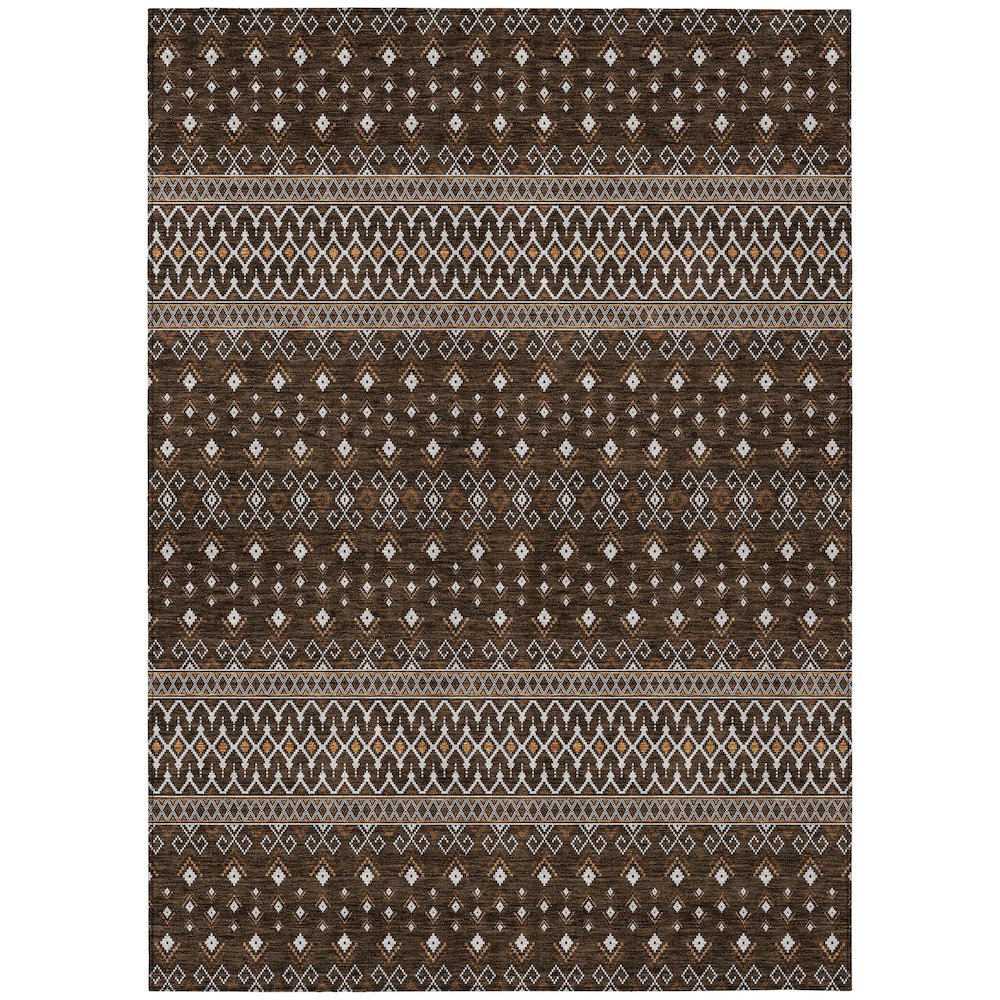Chantille ACN708 Brown 5' x 7'6" Rug. Picture 1