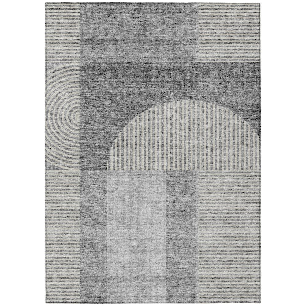 Chantille ACN711 Gray 5' x 7'6" Rug. Picture 1