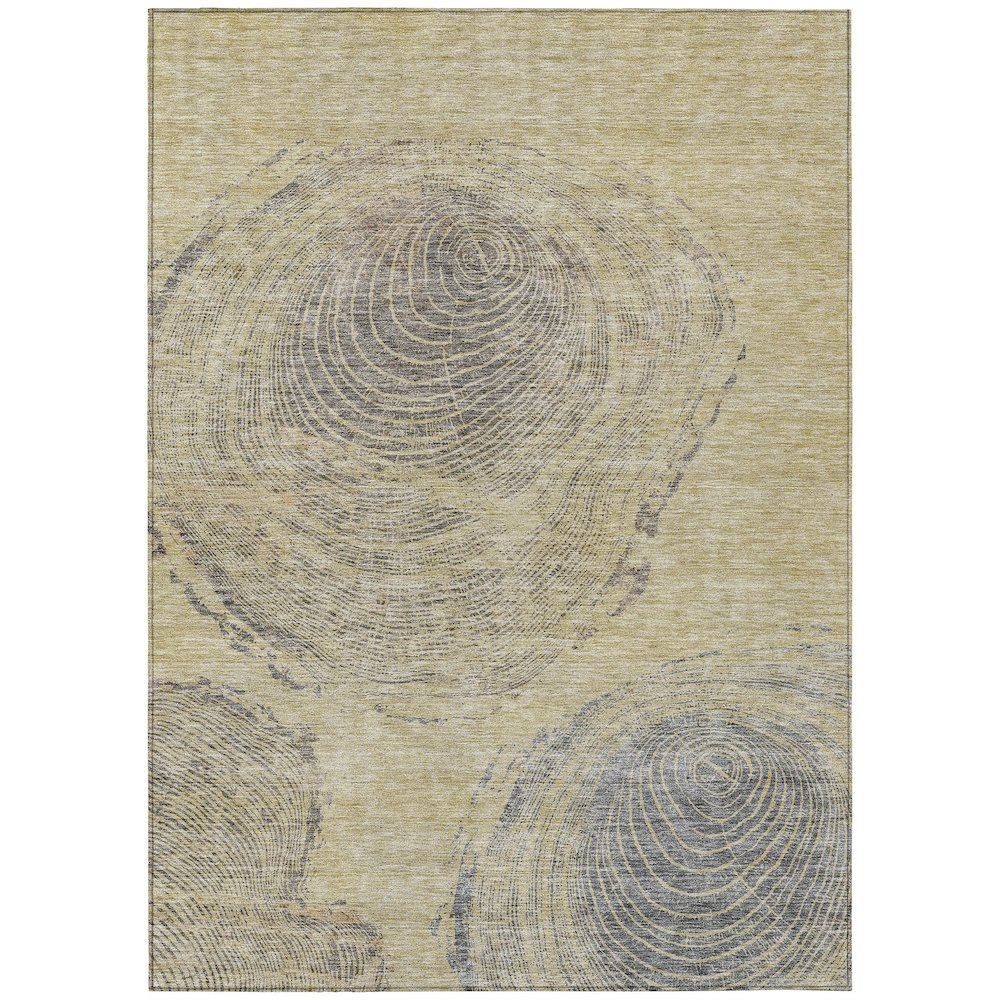 Chantille ACN713 Brown 5' x 7'6" Rug. Picture 1