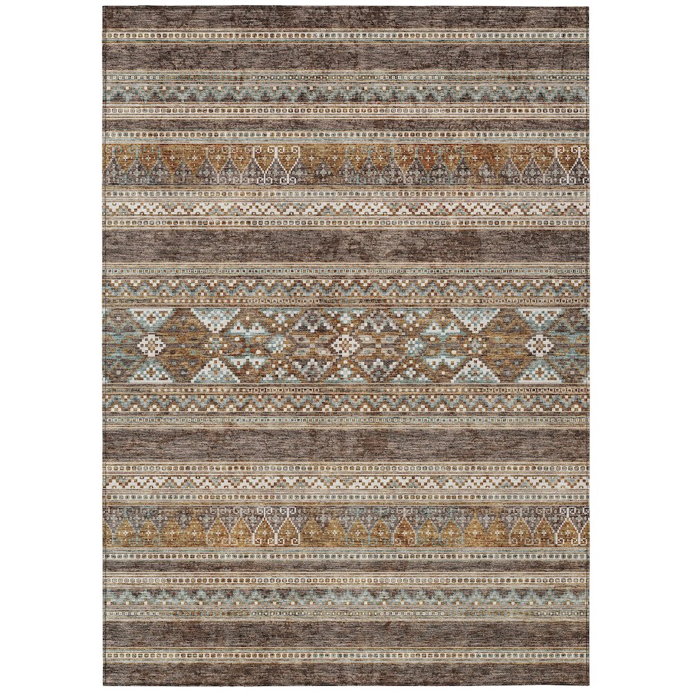 Chantille ACN714 Brown 5' x 7'6" Rug. Picture 1