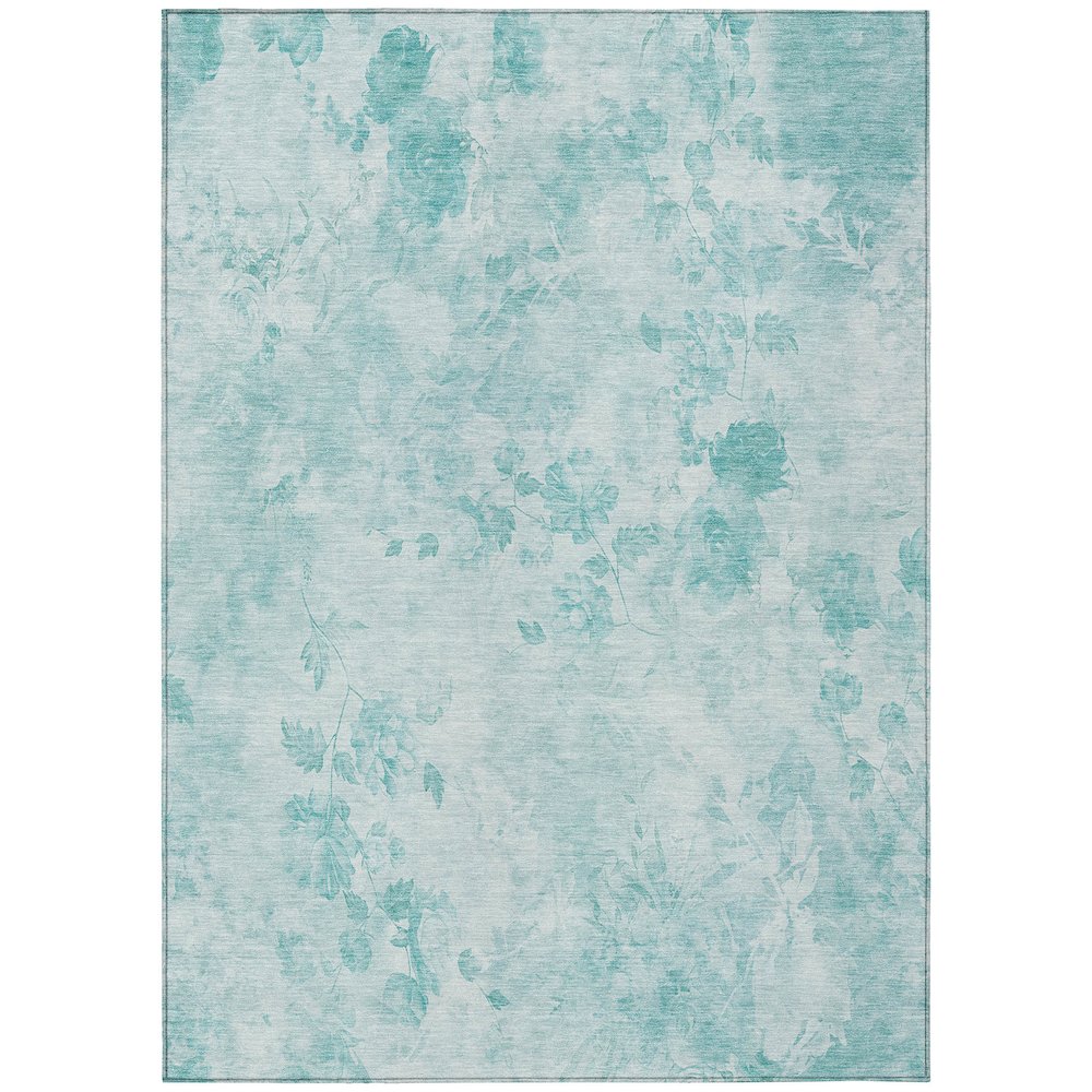 Chantille ACN724 Teal 5' x 7'6" Rug. Picture 1