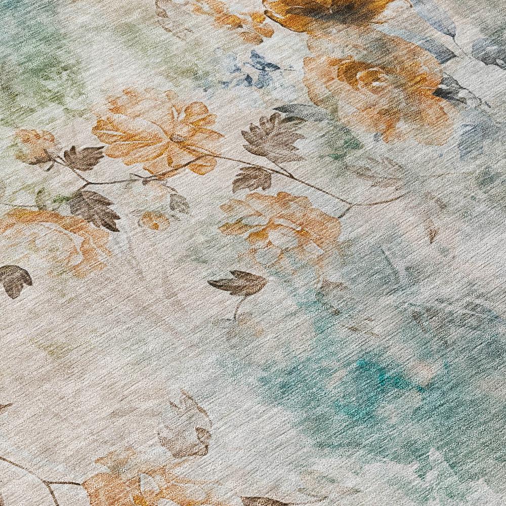 Chantille ACN724 Teal 2'6" x 3'10" Rug. Picture 5