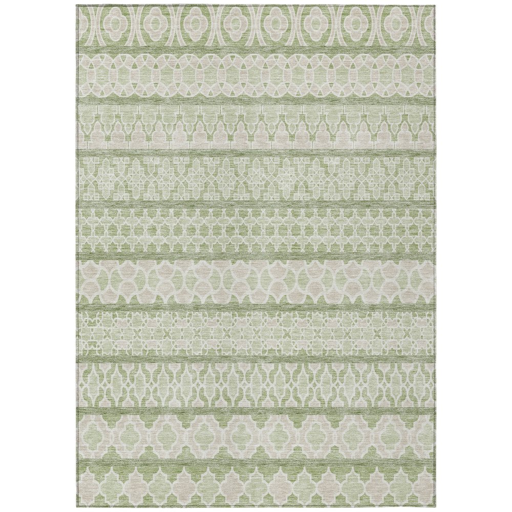 Chantille ACN726 Green 5' x 7'6" Rug. Picture 1