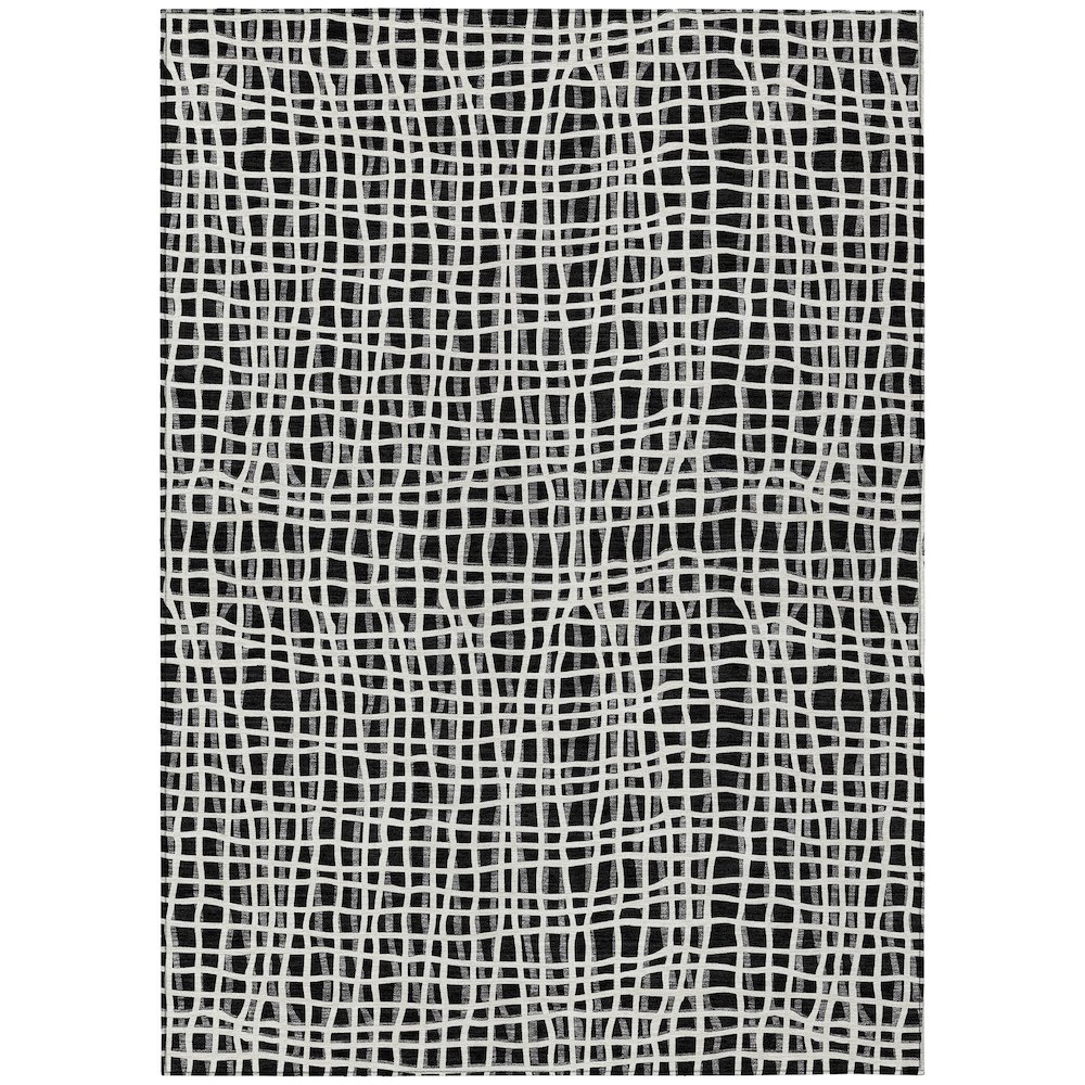 Chantille ACN729 Black 5' x 7'6" Rug. Picture 1