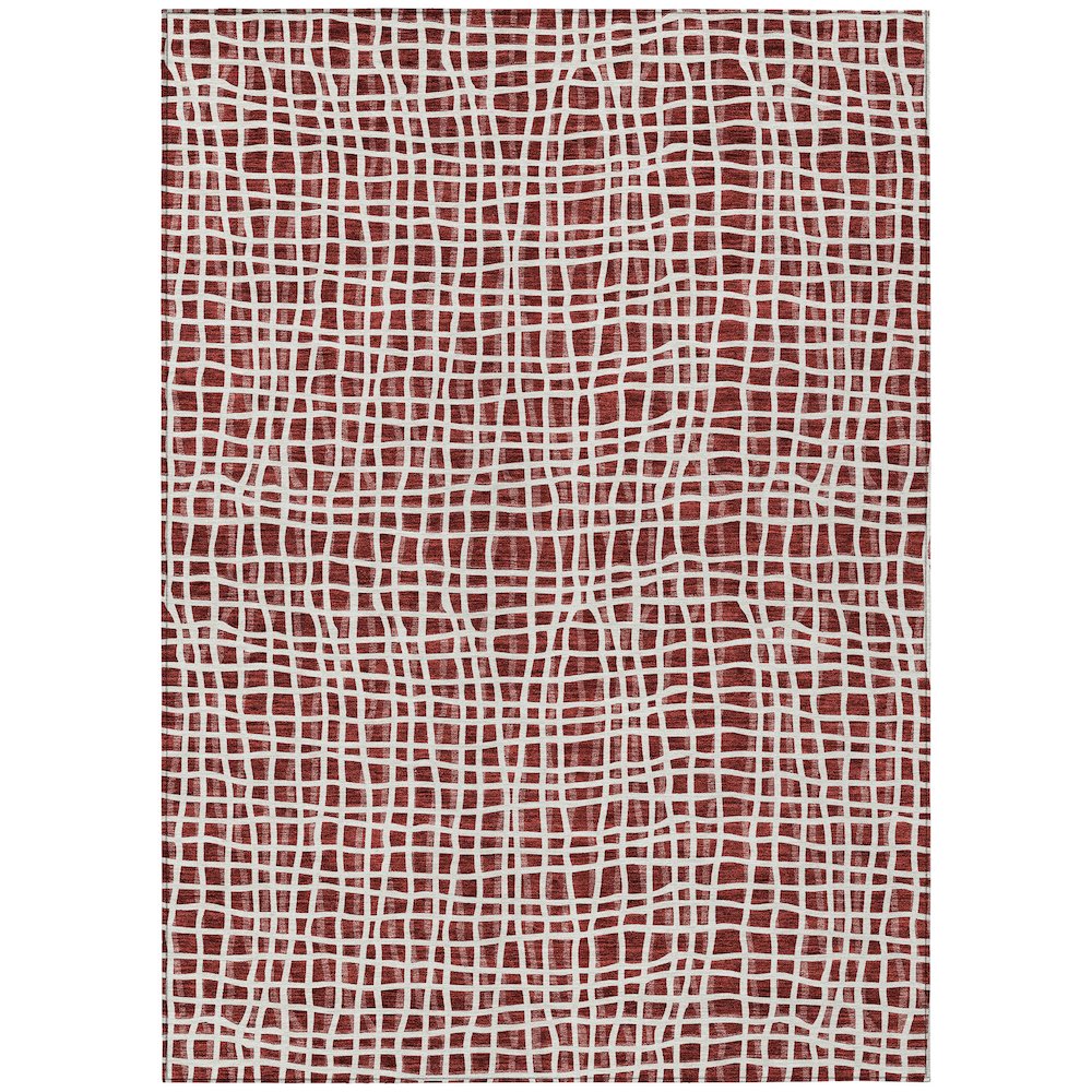 Chantille ACN729 Red 5' x 7'6" Rug. Picture 1