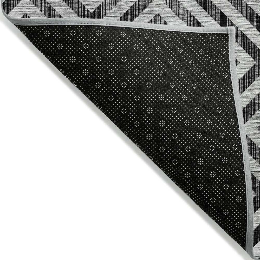Chantille ACN733 Black 2'6" x 3'10" Rug. Picture 2