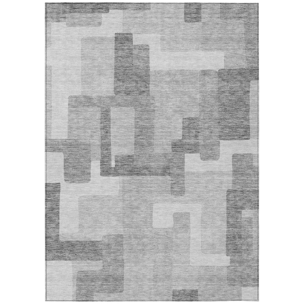 Chantille ACN740 Gray 5' x 7'6" Rug. Picture 1