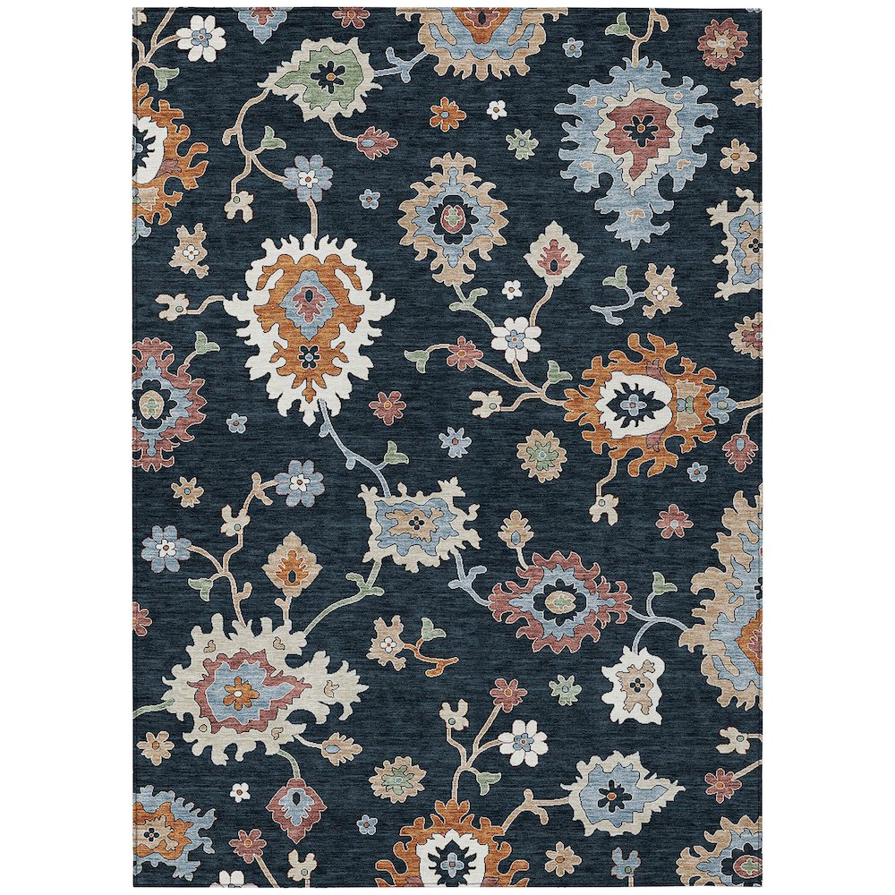 Chantille ACN753 Black 5' x 7'6" Rug. Picture 1