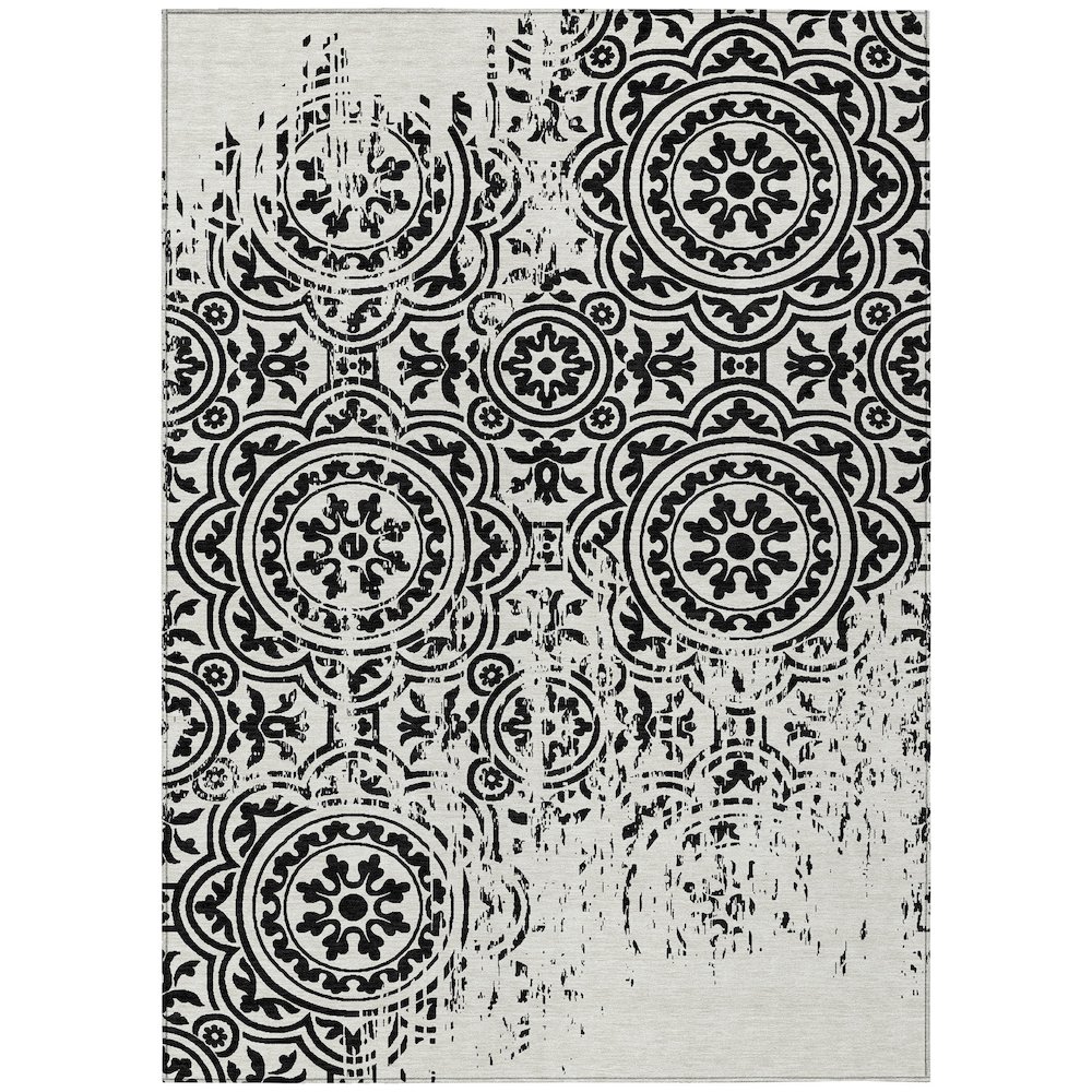Chantille ACN758 Black 5' x 7'6" Rug. Picture 1