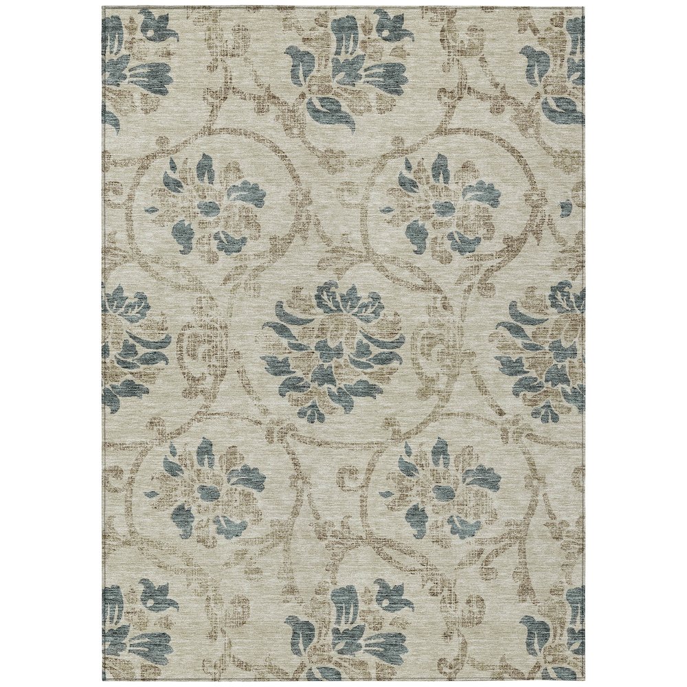 Chantille ACN762 Brown 5' x 7'6" Rug. Picture 1