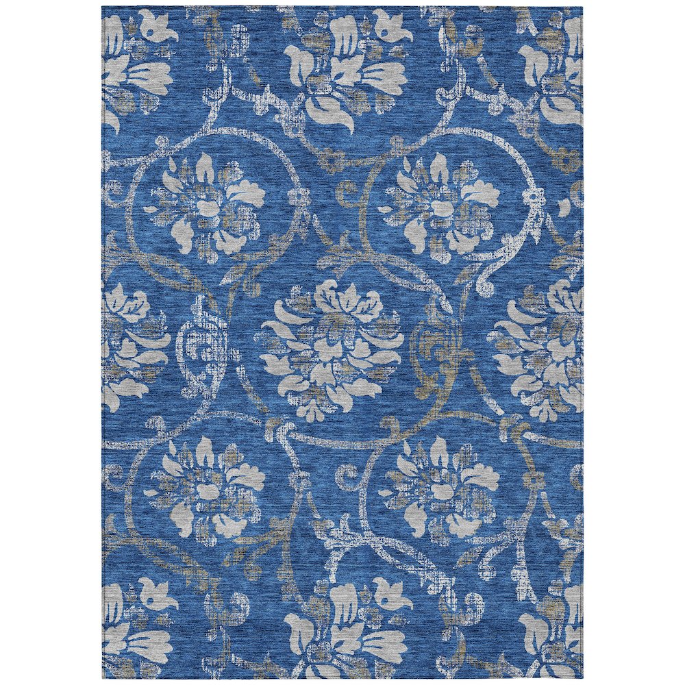 Chantille ACN762 Blue 5' x 7'6" Rug. Picture 1