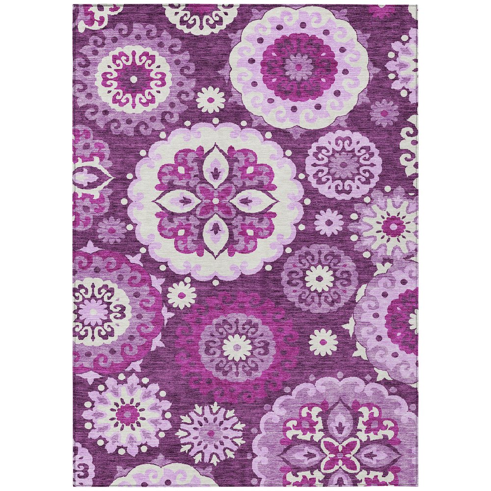 Chantille ACN763 Purple 5' x 7'6" Rug. Picture 1