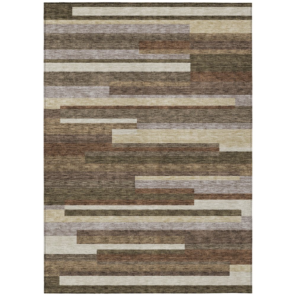 Chantille ACN766 Brown 5' x 7'6" Rug. Picture 1
