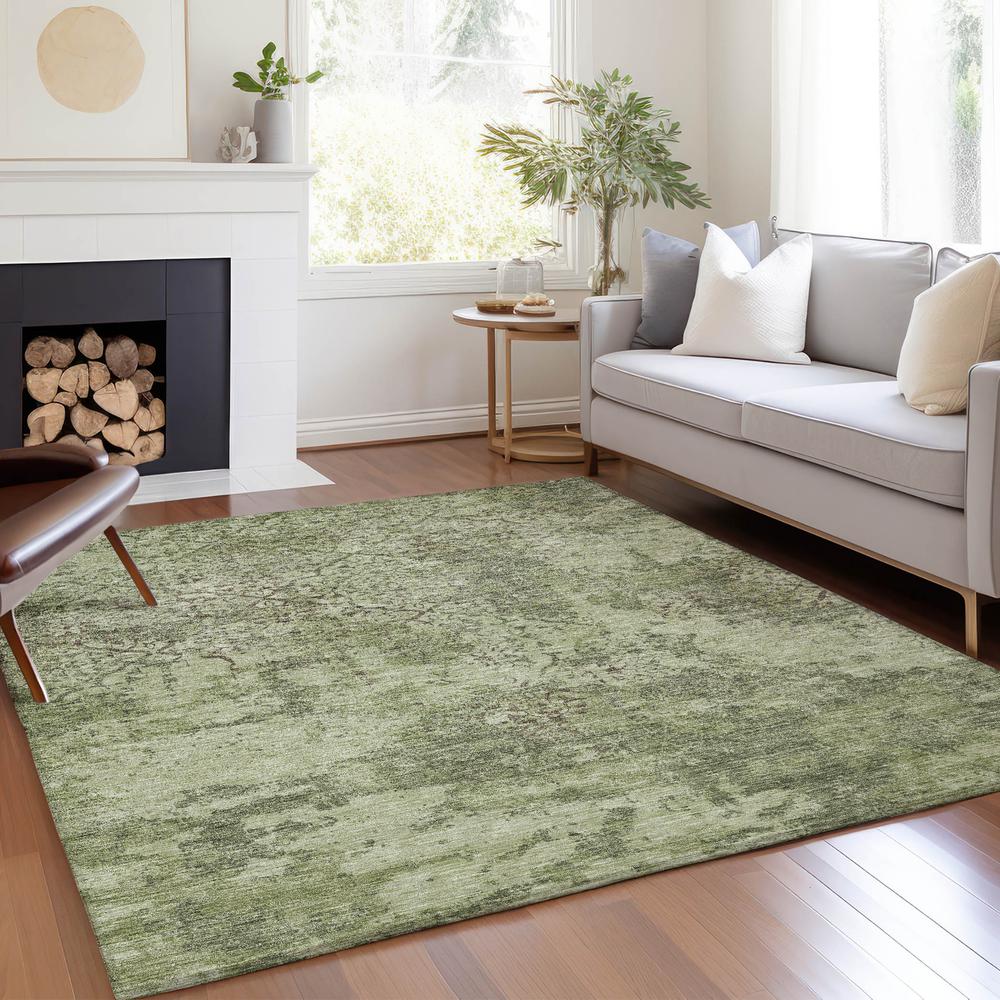 Chantille ACN769 Green 5' x 7'6" Rug. Picture 5