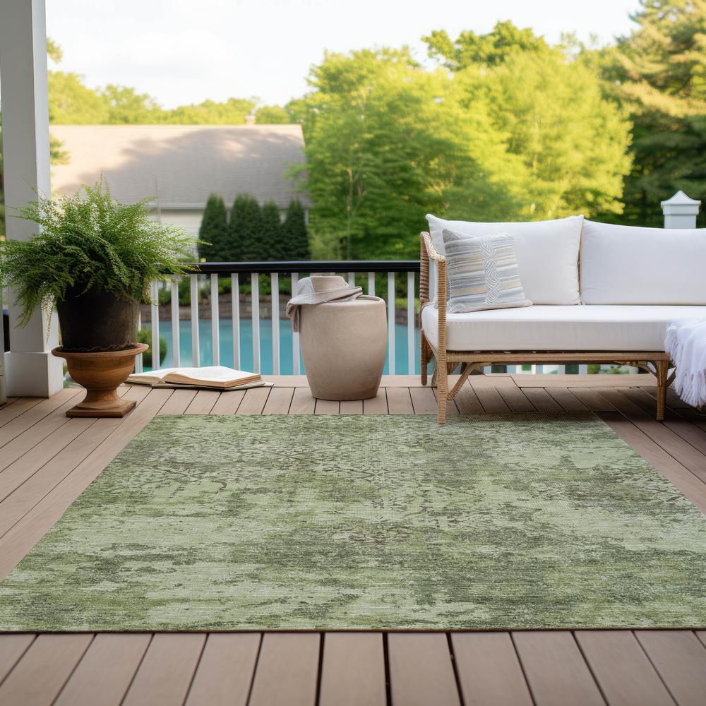 Chantille ACN769 Green 5' x 7'6" Rug. Picture 8