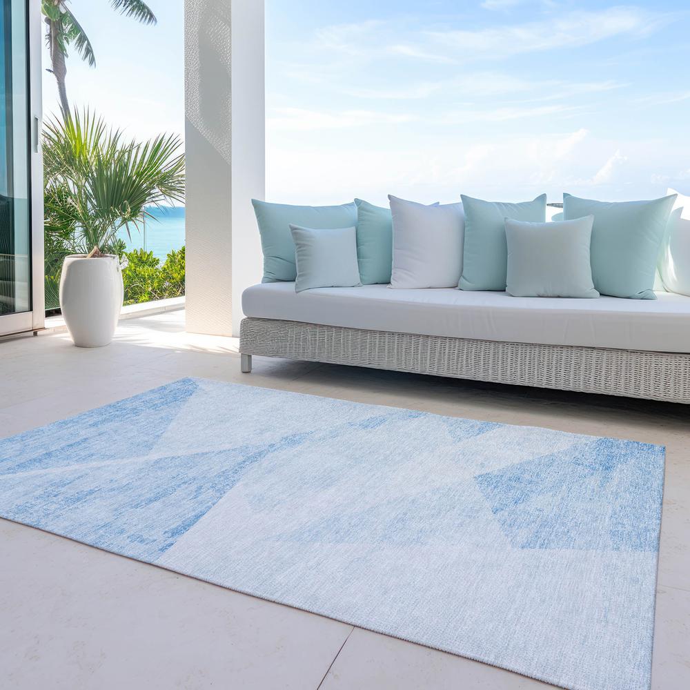 Chantille ACN770 Blue 5' x 7'6" Rug. Picture 7