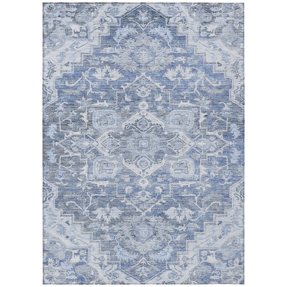 Chantille ACN774 Blue 5' x 7'6" Rug. Picture 1