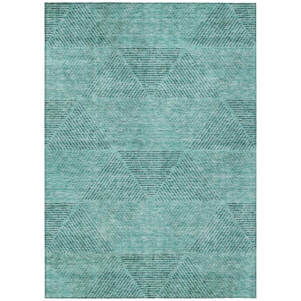 Chantille ACN777 Teal 5' x 7'6" Rug. Picture 1