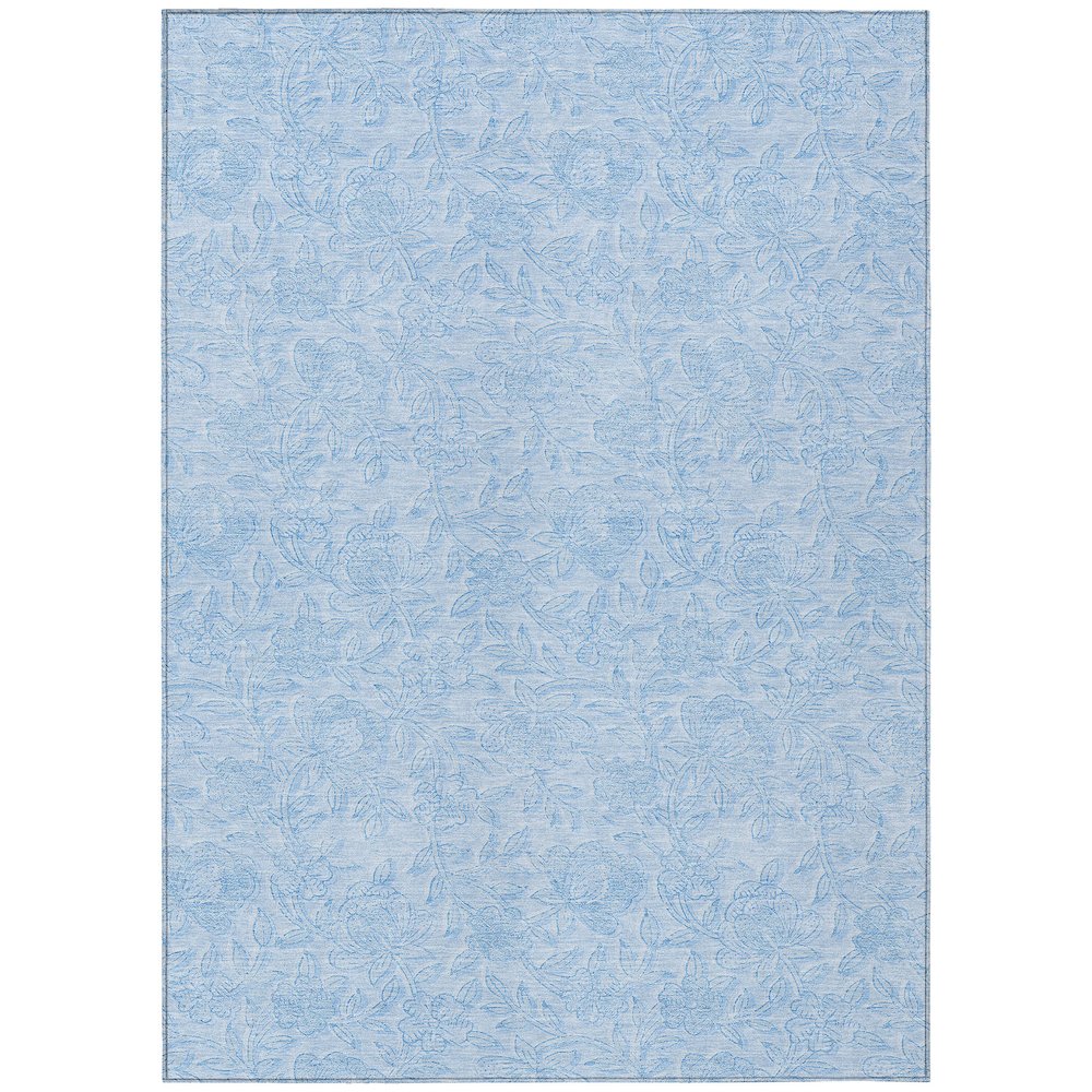 Chantille ACN782 Blue 5' x 7'6" Rug. Picture 1