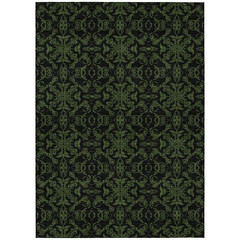 Chantille ACN785 Green 5' x 7'6" Rug. Picture 1