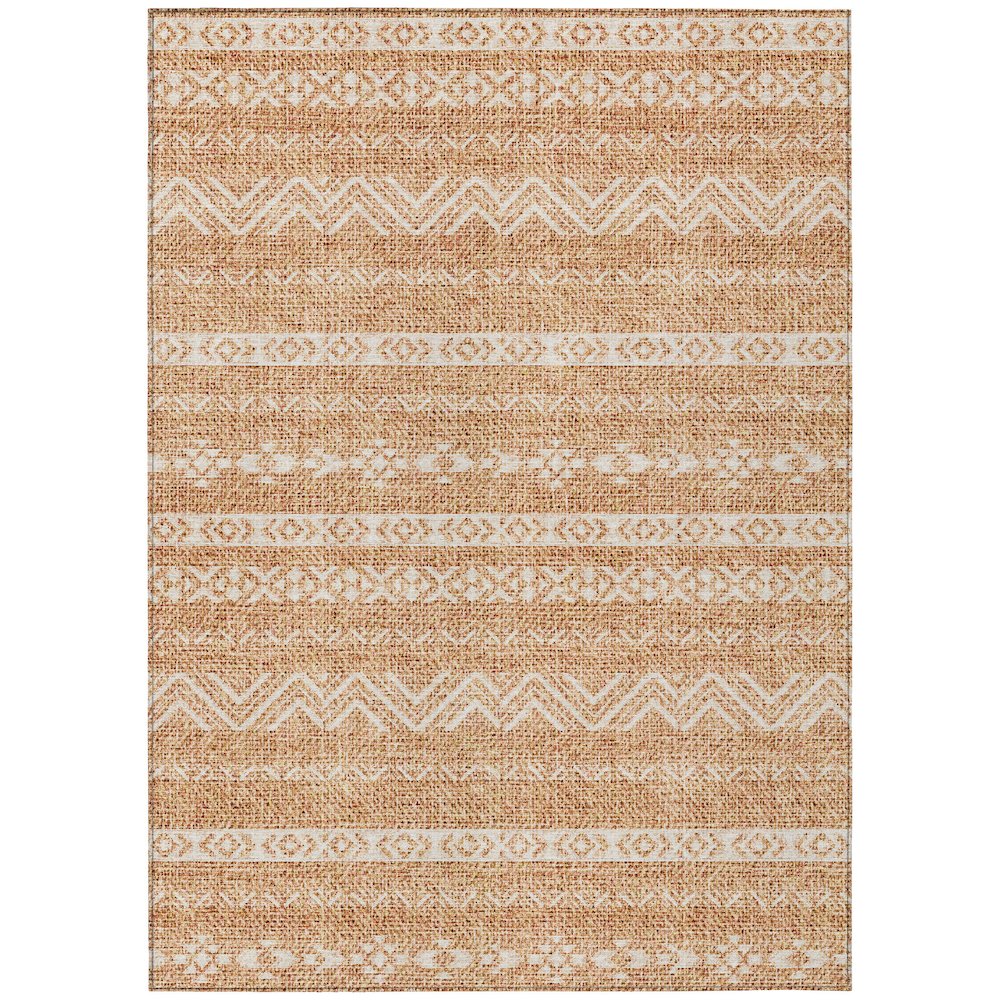 Chantille ACN803 Orange 5' x 7'6" Rug. Picture 1