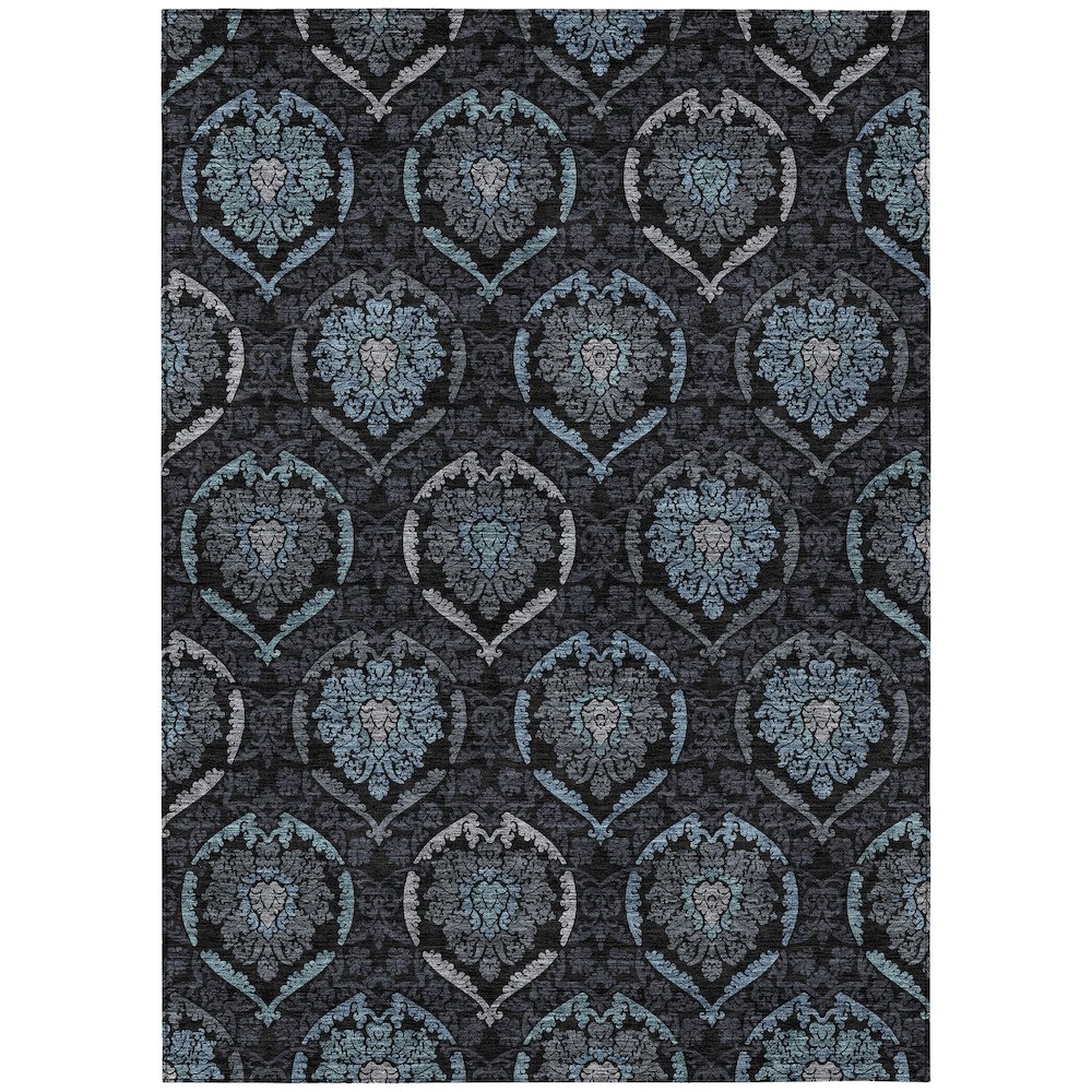 Chantille ACN809 Blue 5' x 7'6" Rug. Picture 1