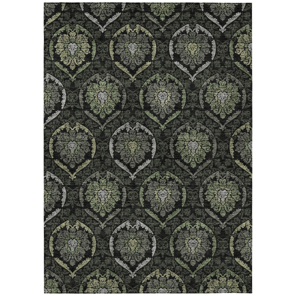 Chantille ACN809 Green 5' x 7'6" Rug. Picture 1