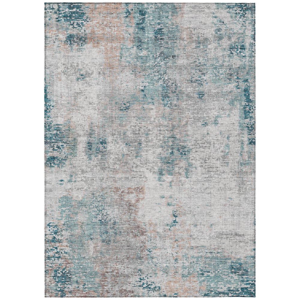 Chantille ACN814 Teal 5' x 7'6" Rug. Picture 1