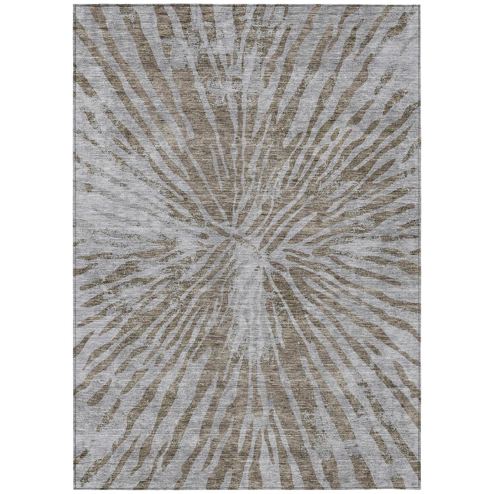 Chantille ACN818 Brown 5' x 7'6" Rug. Picture 1