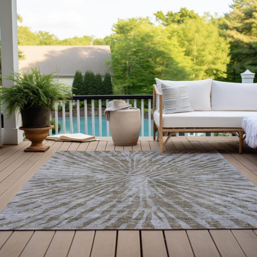 Chantille ACN818 Brown 5' x 7'6" Rug. Picture 8