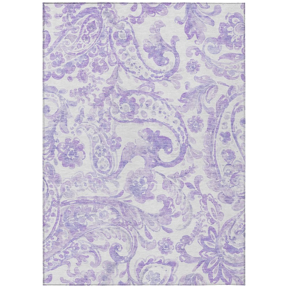 Chantille ACN835 Purple 5' x 7'6" Rug. Picture 1