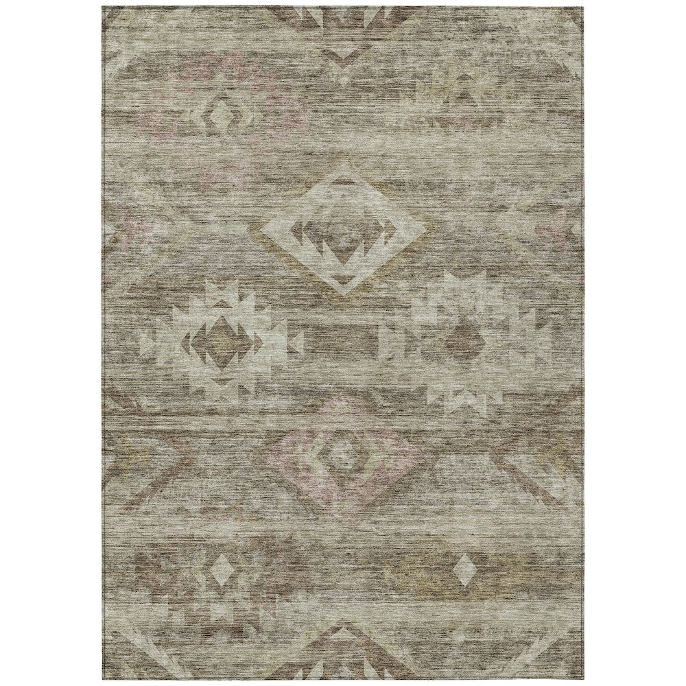 Chantille ACN837 Brown 5' x 7'6" Rug. Picture 1