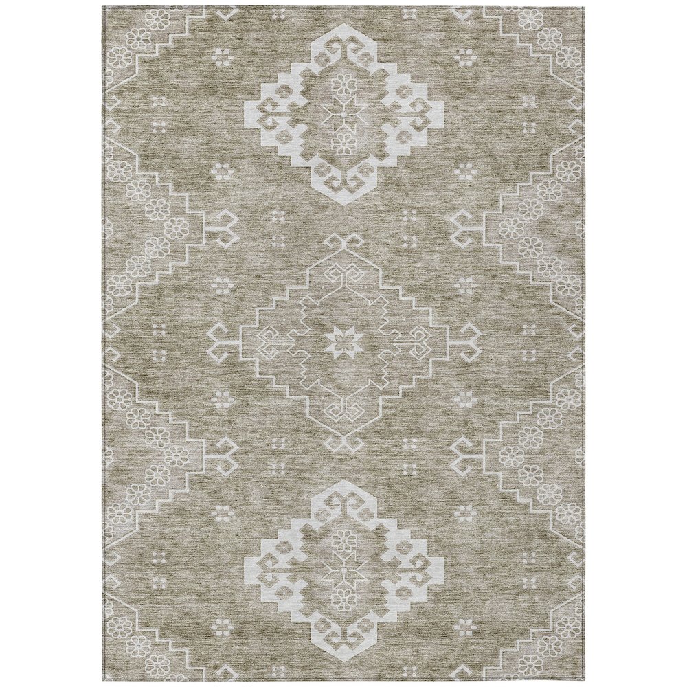 Chantille ACN847 Brown 5' x 7'6" Rug. Picture 1