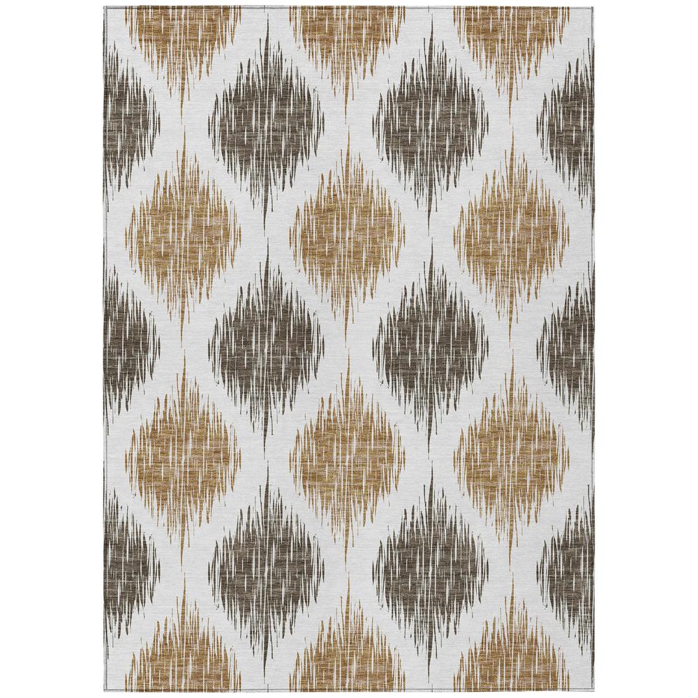 Chantille ACN848 Brown 5' x 7'6" Rug. Picture 1