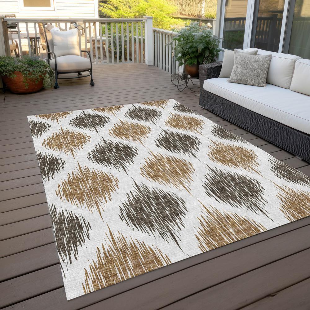 Chantille ACN848 Brown 5' x 7'6" Rug. Picture 8