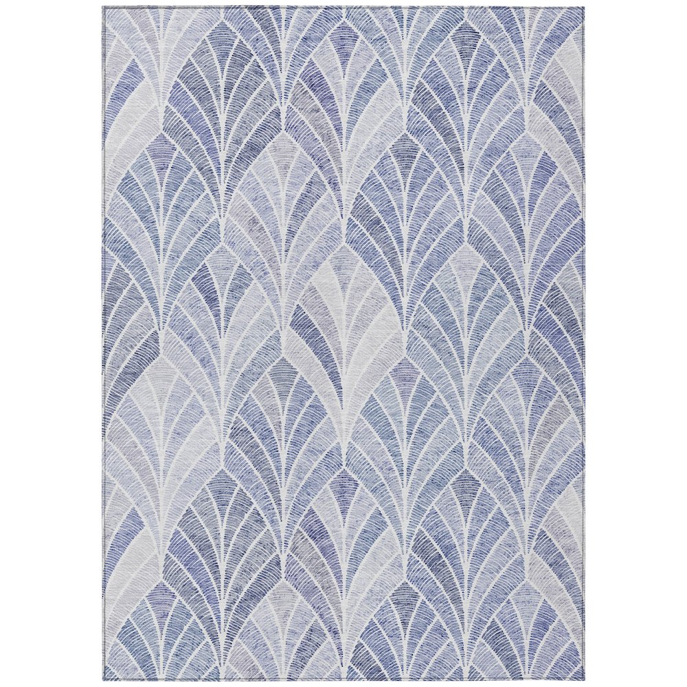 Chantille ACN851 Blue 5' x 7'6" Rug. Picture 1