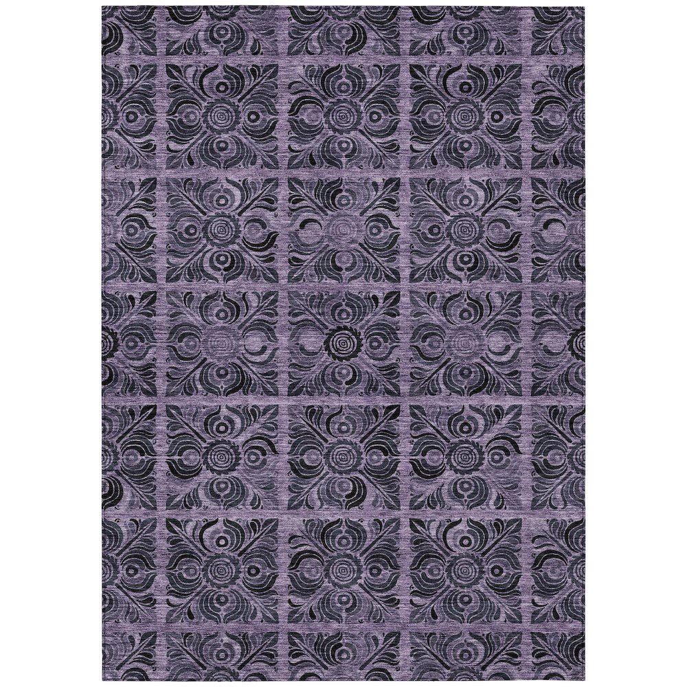 Chantille ACN853 Purple 5' x 7'6" Rug. Picture 1
